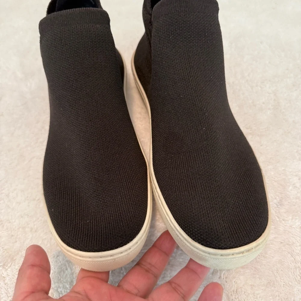 Rothy's CHELSEA Black Ankle Boot Sz M8